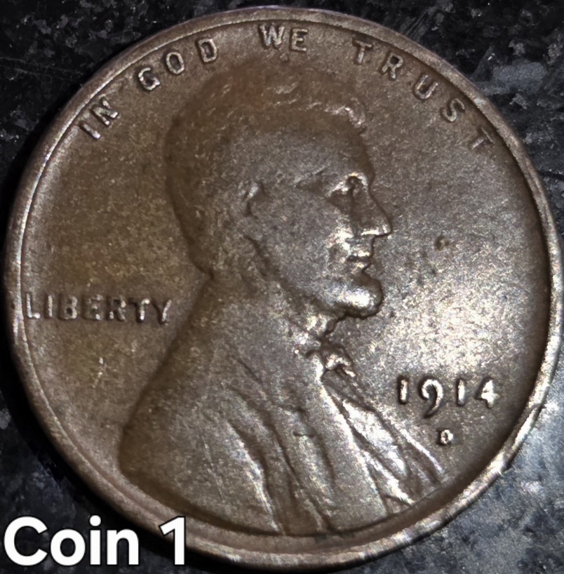 1914-D-Lincoln-Cents,-Genuine-Or-Counterfeit?
